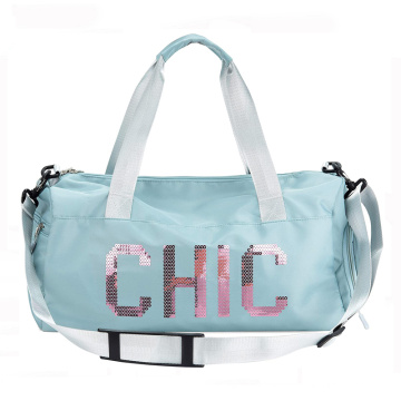 Promotional Custom LOGO Womens Weekender Tote Dance Duffle Bag Travel Bag